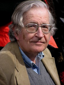 Noam Chomsky (photo by Duncan Rawlinson)