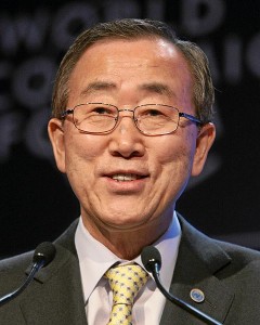 Ban Ki-moon photo by the World Economic Forum